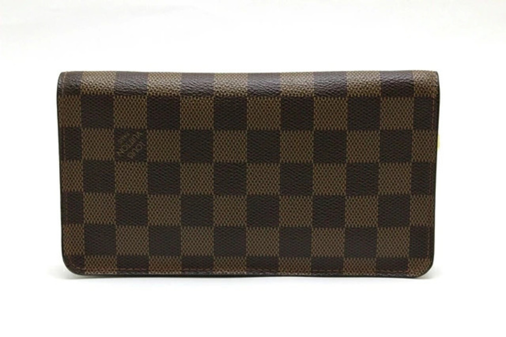 LOUIS VUITTON Portemonnaie Zip Long Wallet Damier